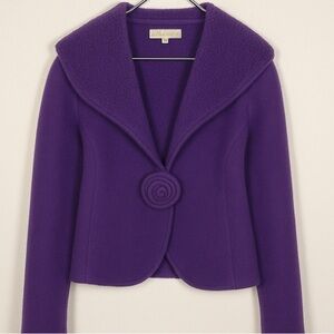 Cameleon Purple fleece dressy Jacket size small